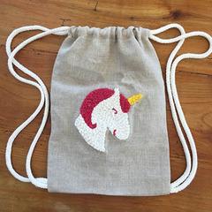 sac licorne maternelle
